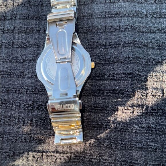 Vellaccio Gold Silver Watch with Blue Dial - Picture 6 of 10